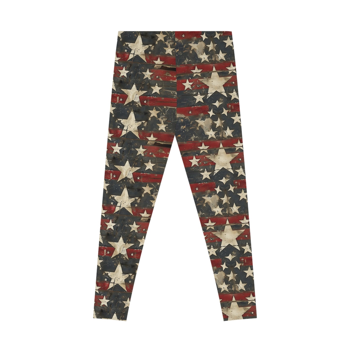 American Flag print leggings