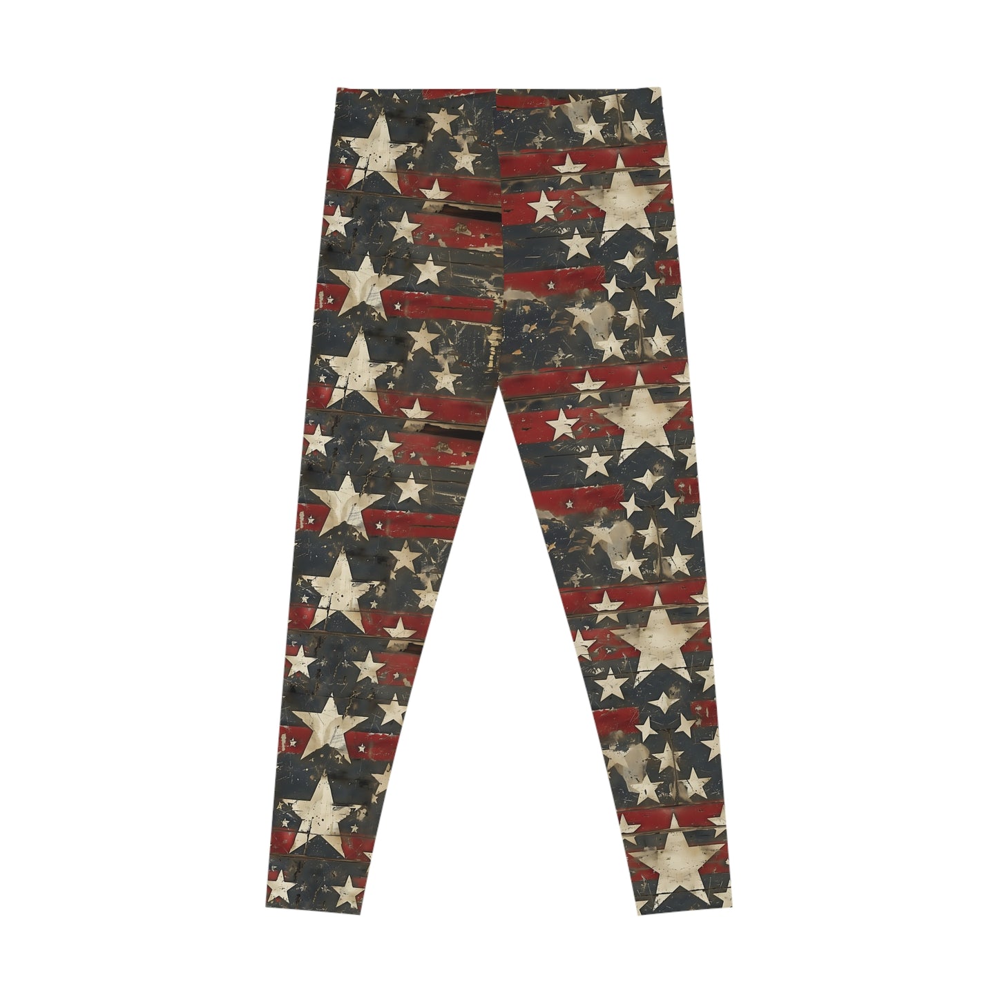 American Flag print leggings