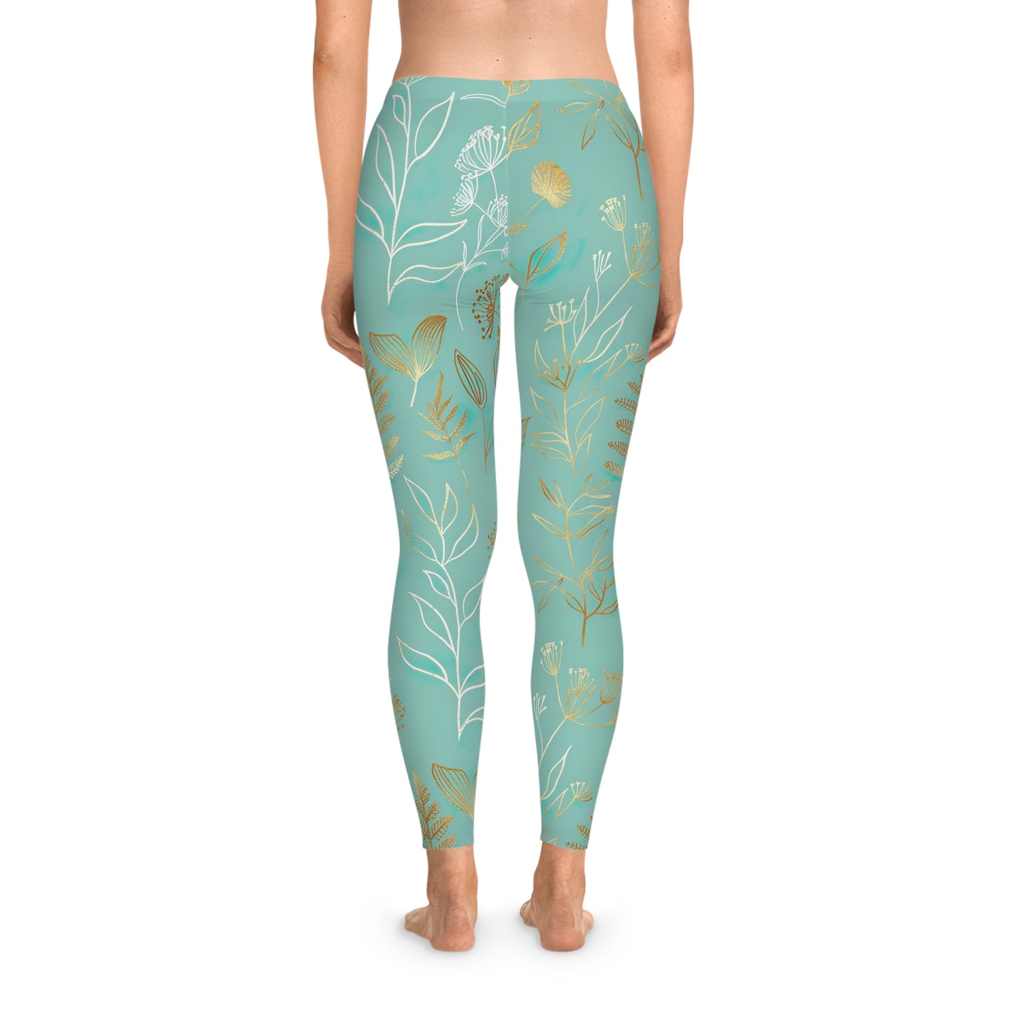 Bohemian Plant Pattern Leggings