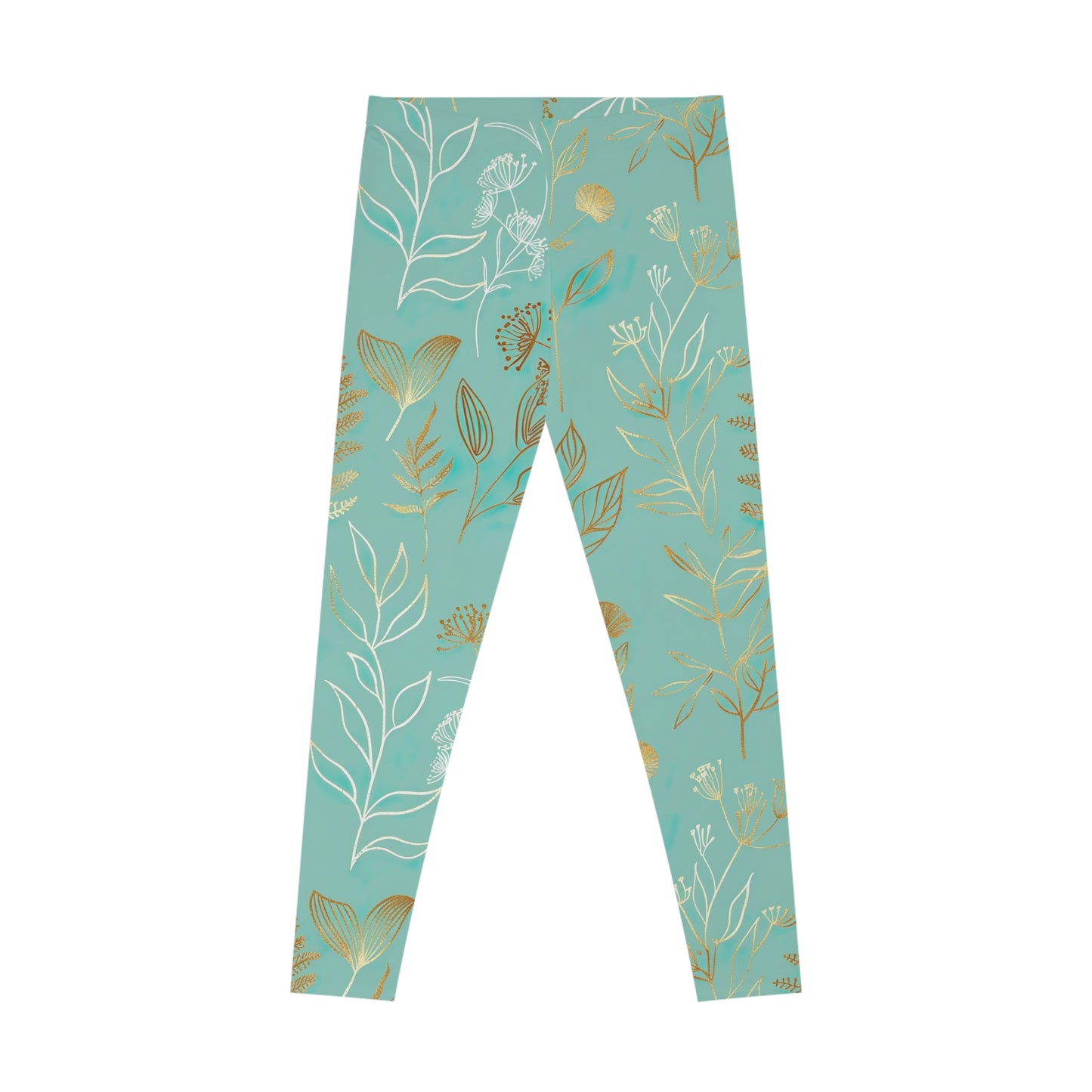 Bohemian Plant Pattern Leggings