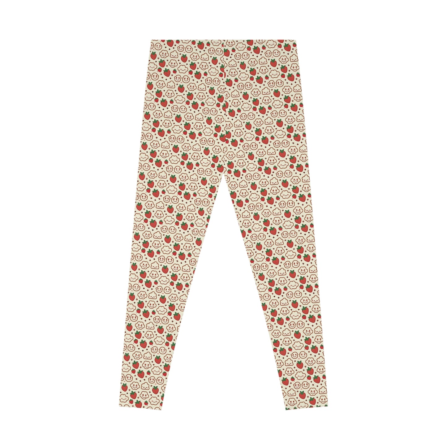 Kawaii Cute Strawberry Coquette Leggings